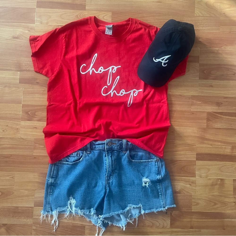 Custom T-shirt - “Chop Chop” - your color choice of shirt and design